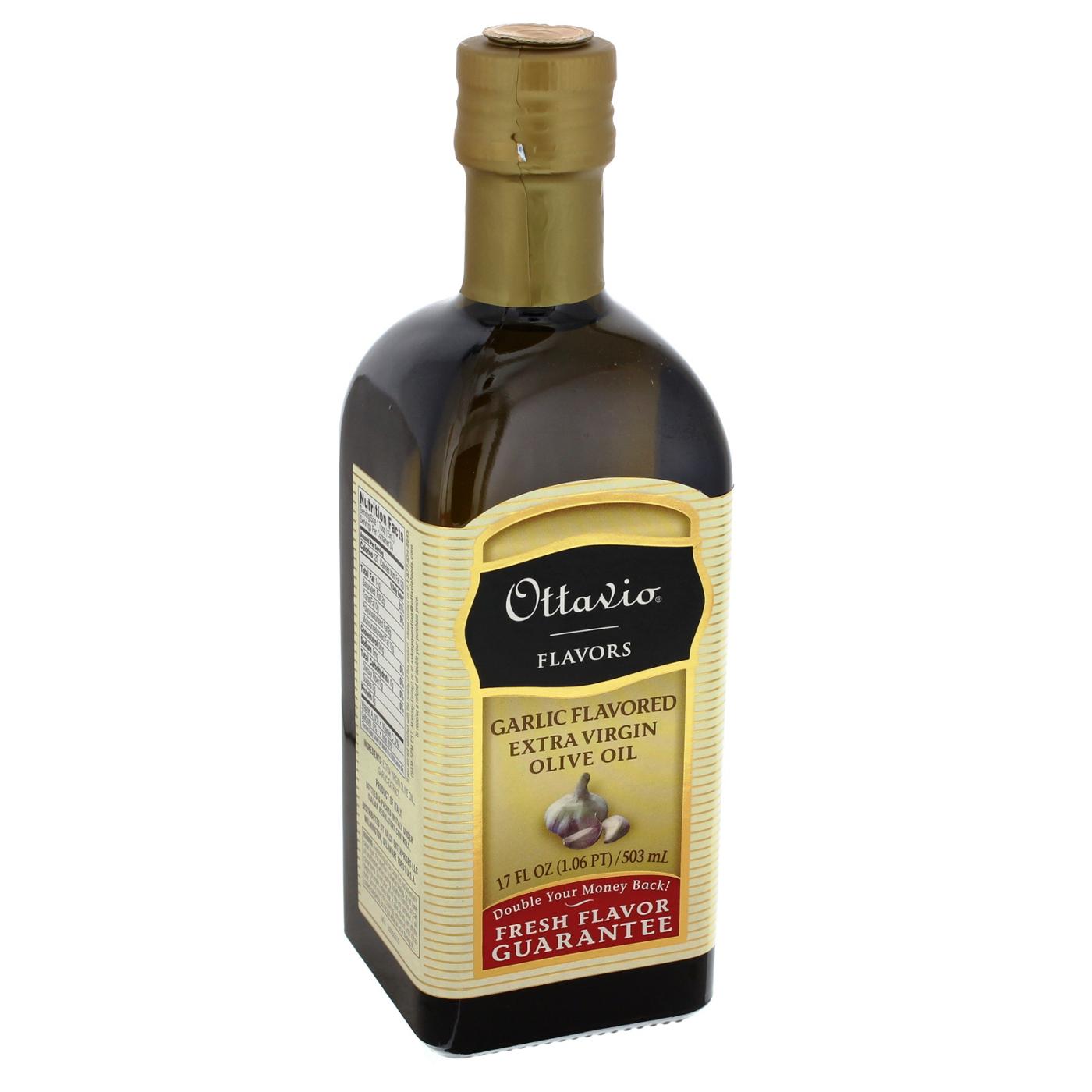 Ottavio Garlic Flavored Extra Virgin Olive Oil; image 1 of 2