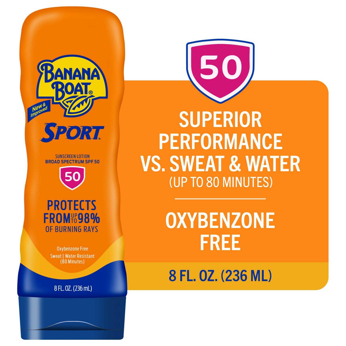 Banana Boat Sport Ultra Sunscreen Lotion - SPF 50+; image 2 of 7