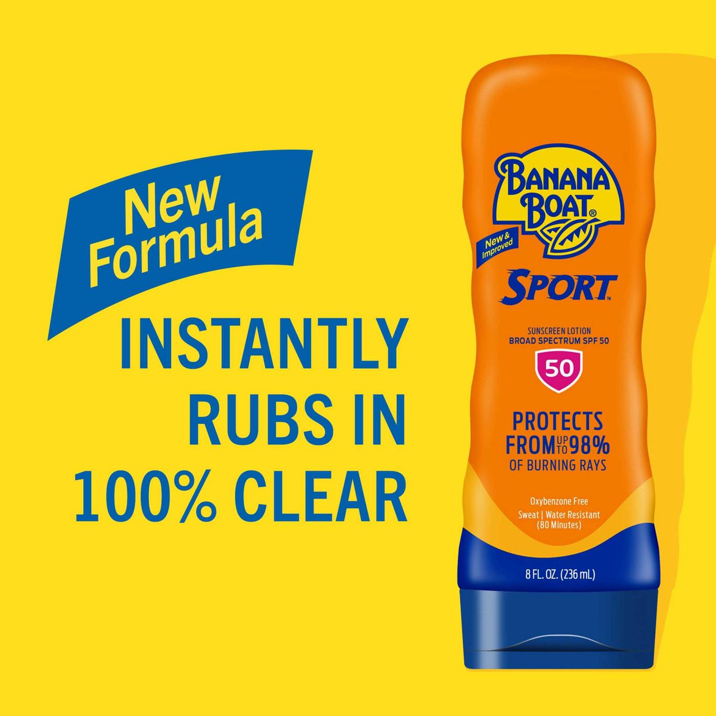 Banana Boat Sport Ultra Sunscreen Lotion - SPF 50+; image 7 of 7