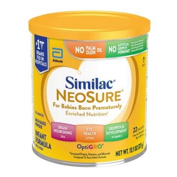 Similac NeoSure Milk-Based Powder Premature Infant Formula, 13.1 oz