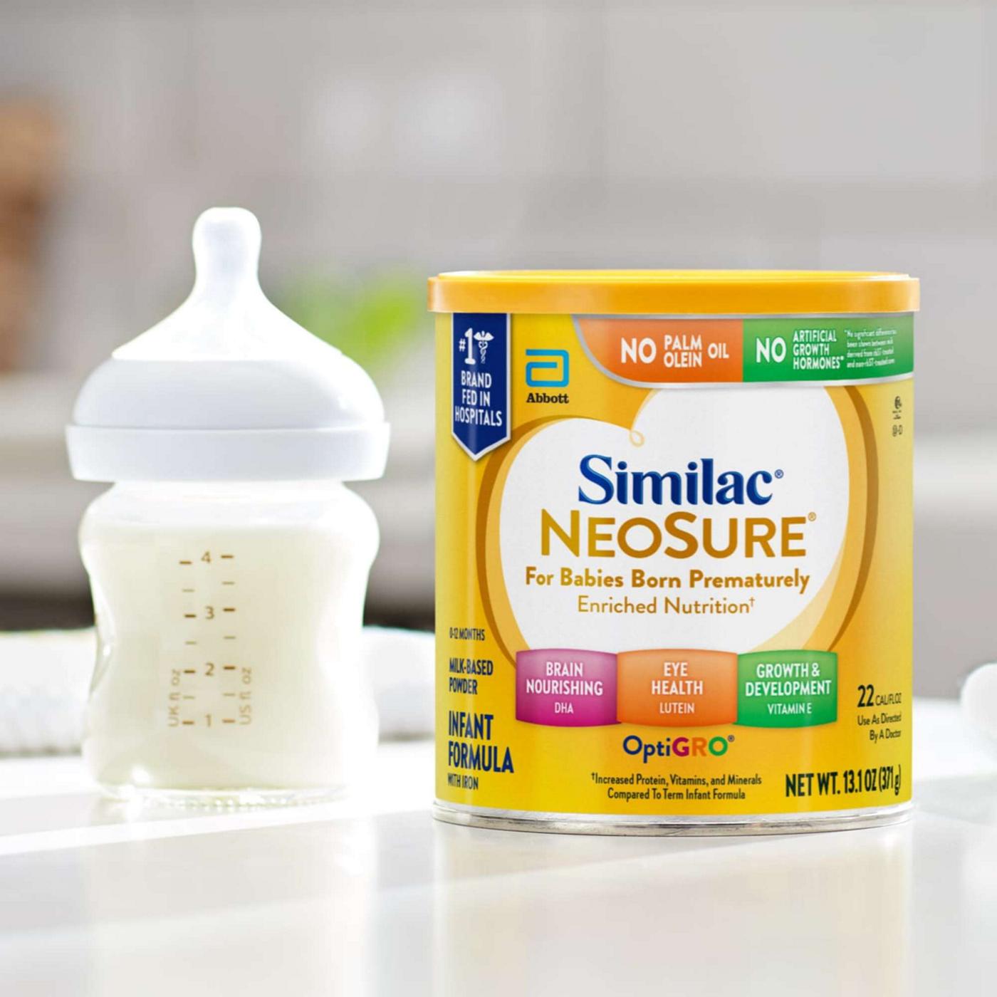 Similac NeoSure Milk-Based Powder Premature Infant Formula; image 9 of 12