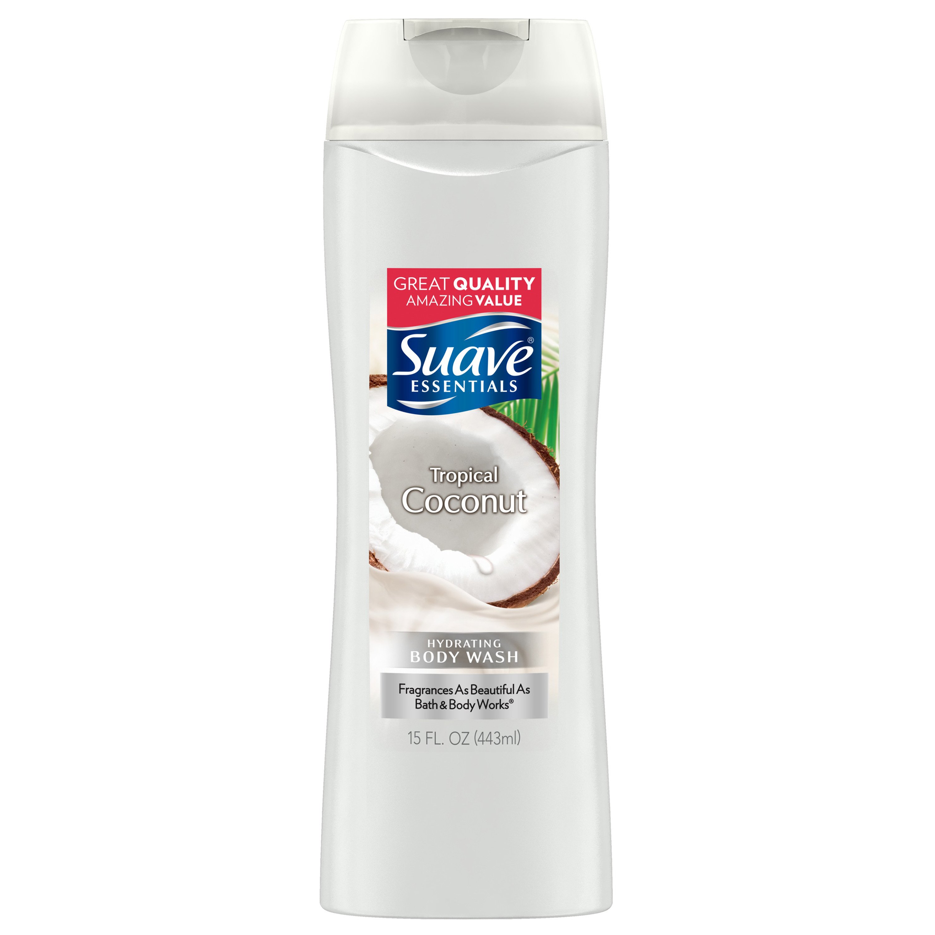 Suave Essentials Creamy Tropical Coconut Body Wash Shop Cleansers
