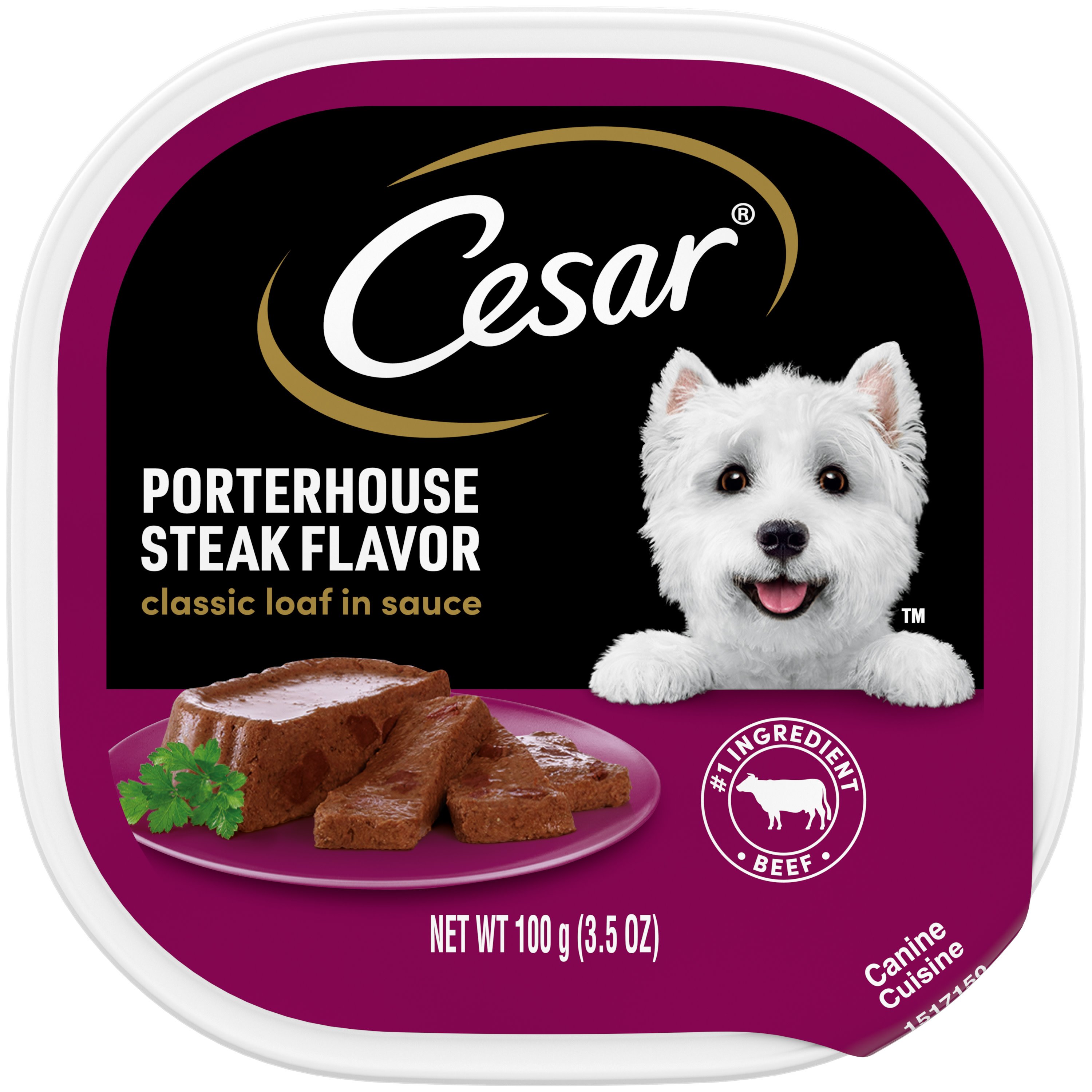 cesar wet dog food