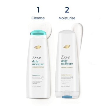 Dove Damage Therapy Daily Moisture Shampoo 