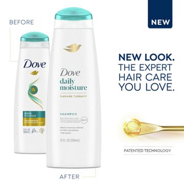 Dove Damage Therapy Daily Moisture Shampoo 