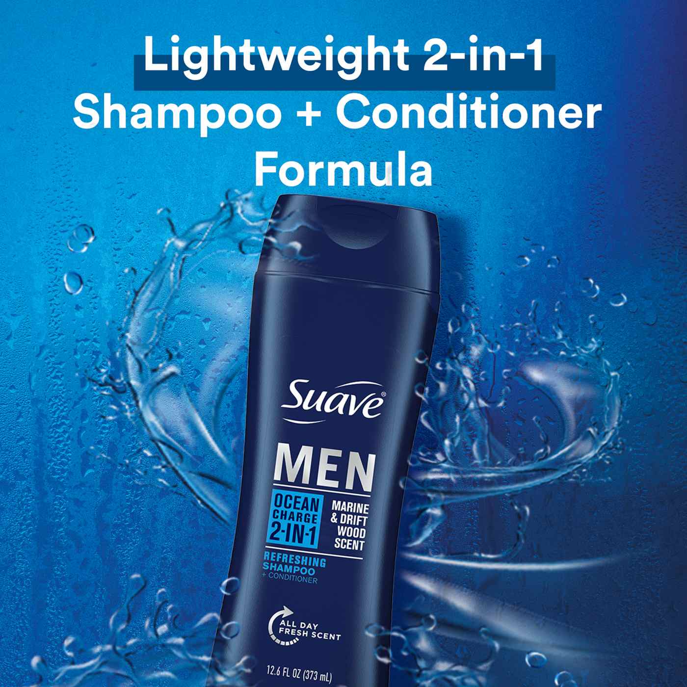 Suave 2-in-1 Shampoo and Conditioner - Ocean Charge; image 6 of 6