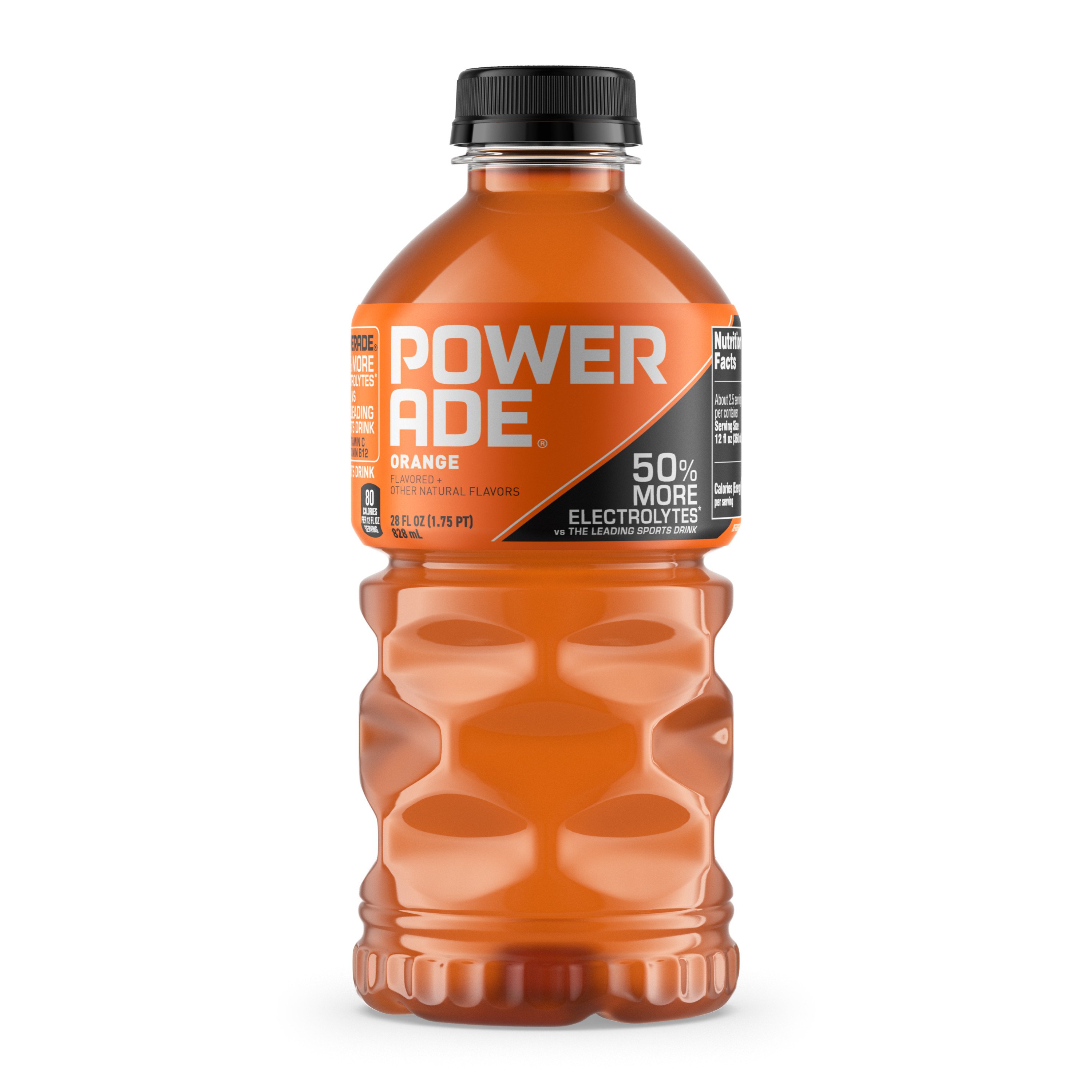 Powerade Orange Sports Drink Shop Sports & Energy Drinks at HEB