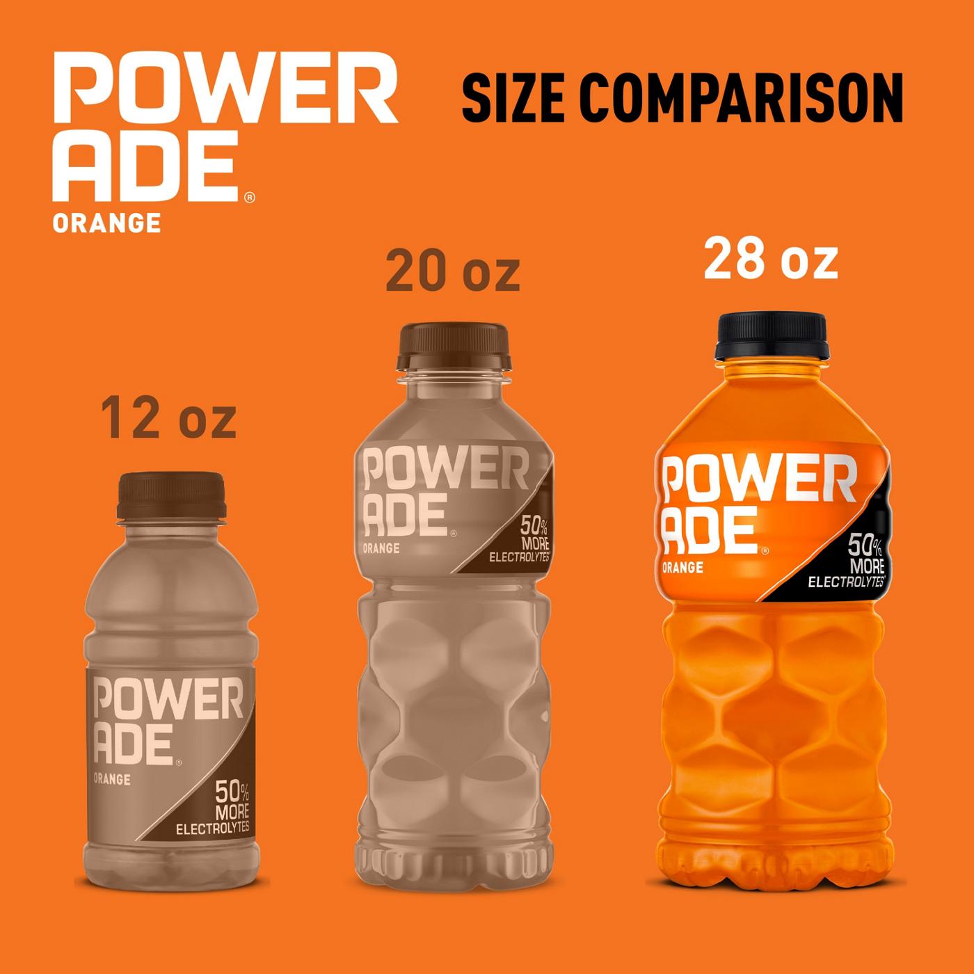 Powerade Orange Sports Drink; image 3 of 7