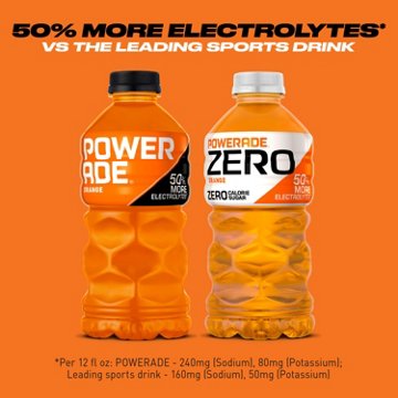 Powerade Orange Electrolyte Sports Drink