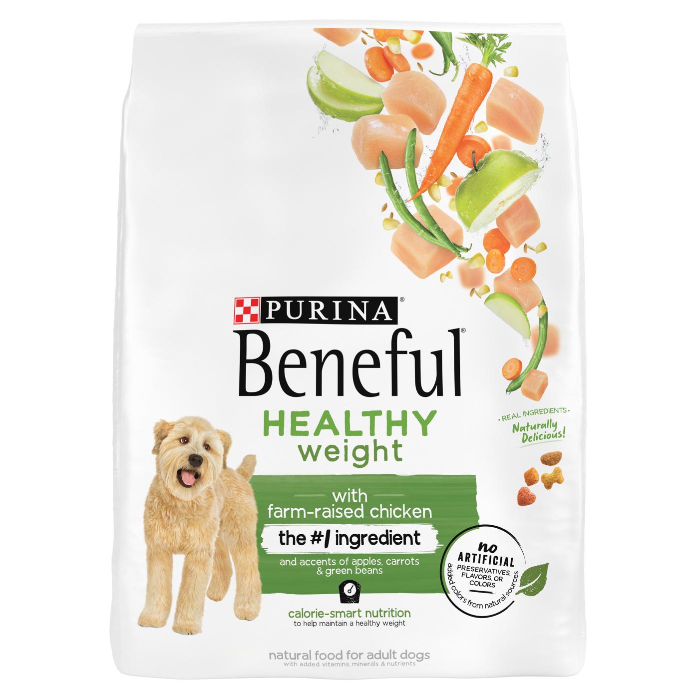 Beneful Purina Beneful Healthy Weight Dry Dog Food With Farm-Raised Chicken; image 1 of 6