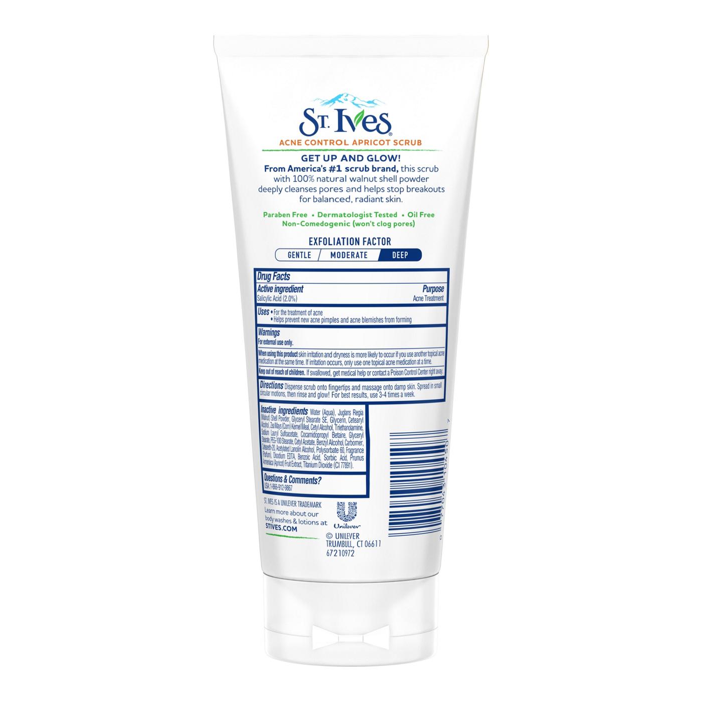 St. Ives Acne Control Face Scrub Apricot; image 3 of 3