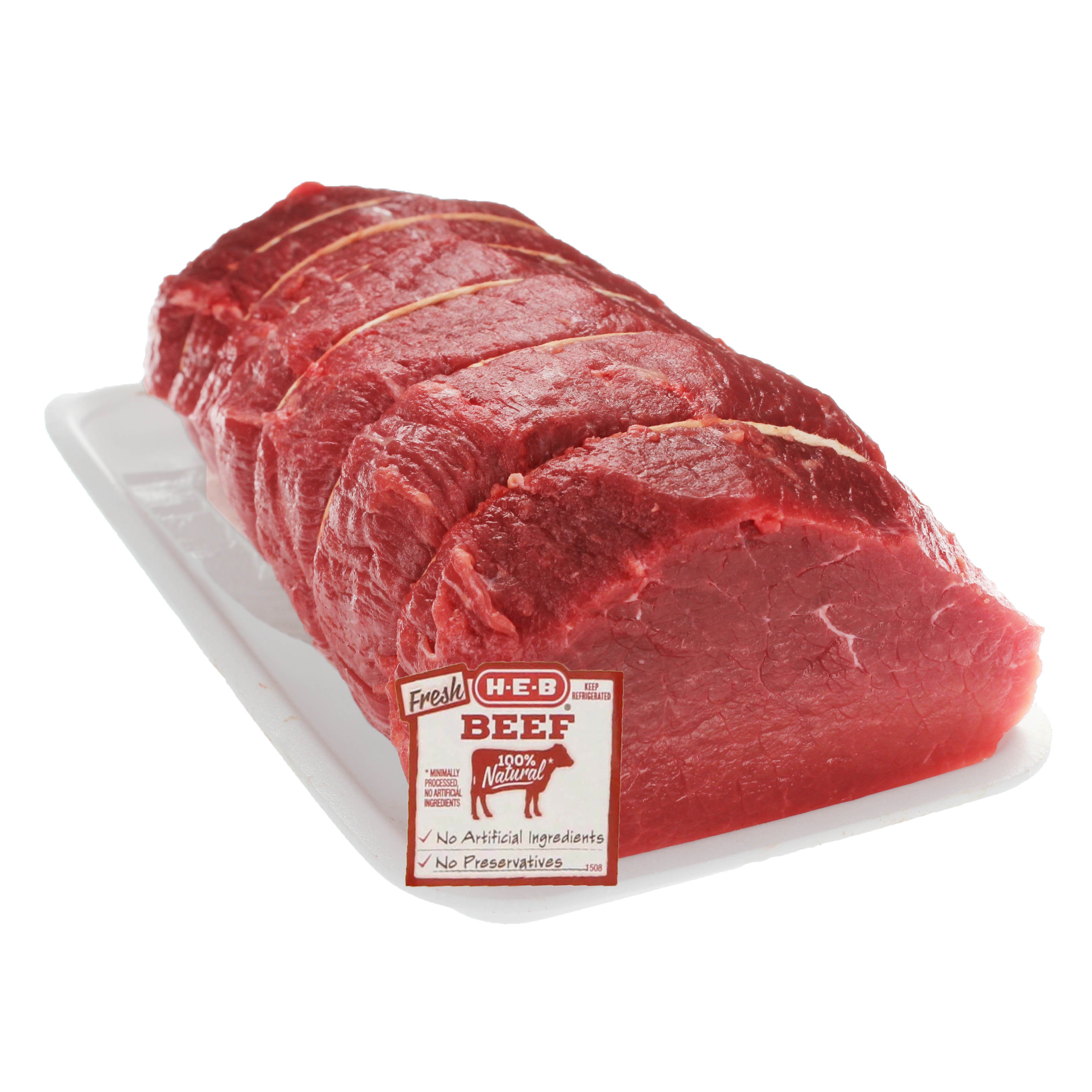 H-E-B Beef Eye Of Round Roast Whole, USDA Select - Shop Beef At H-E-B