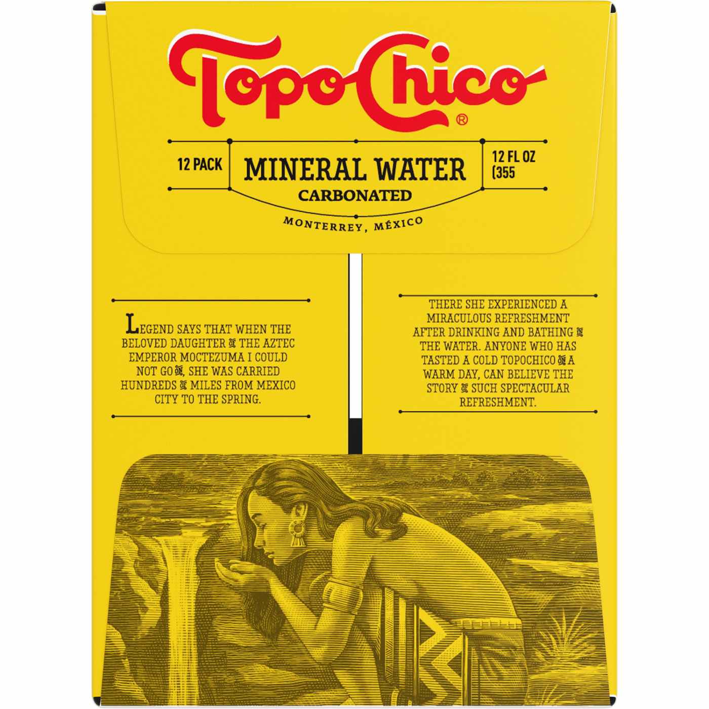 Topo Chico Sparkling Mineral Water Glass Bottles; image 3 of 6