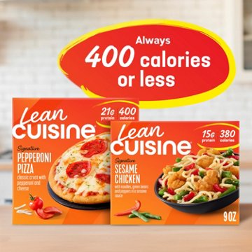 Lean Cuisine 15g Protein Sesame Chicken Frozen Meal