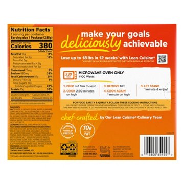 Lean Cuisine 15g Protein Sesame Chicken Frozen Meal