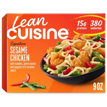 Lean Cuisine 15g Protein Sesame Chicken Frozen Meal