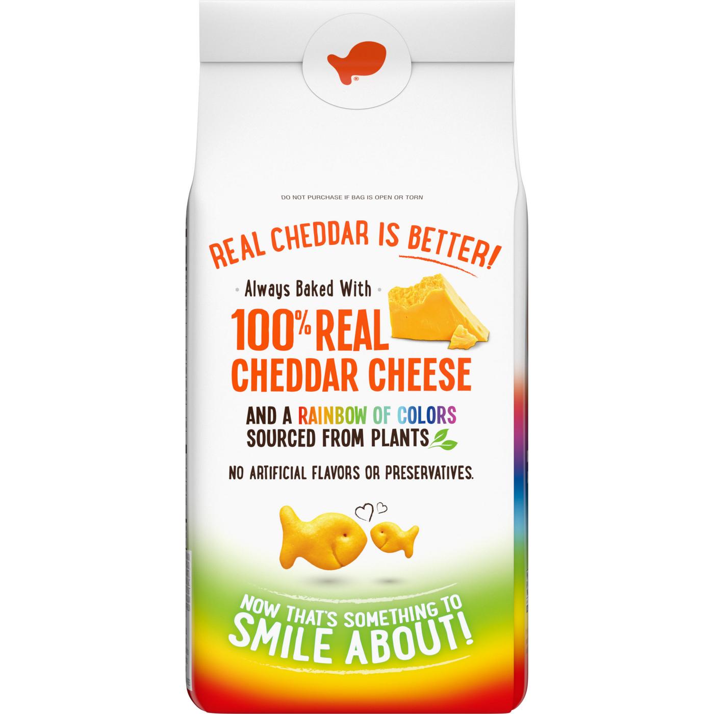 Pepperidge Farm Goldfish Colors Cheddar Cheese Crackers; image 9 of 10