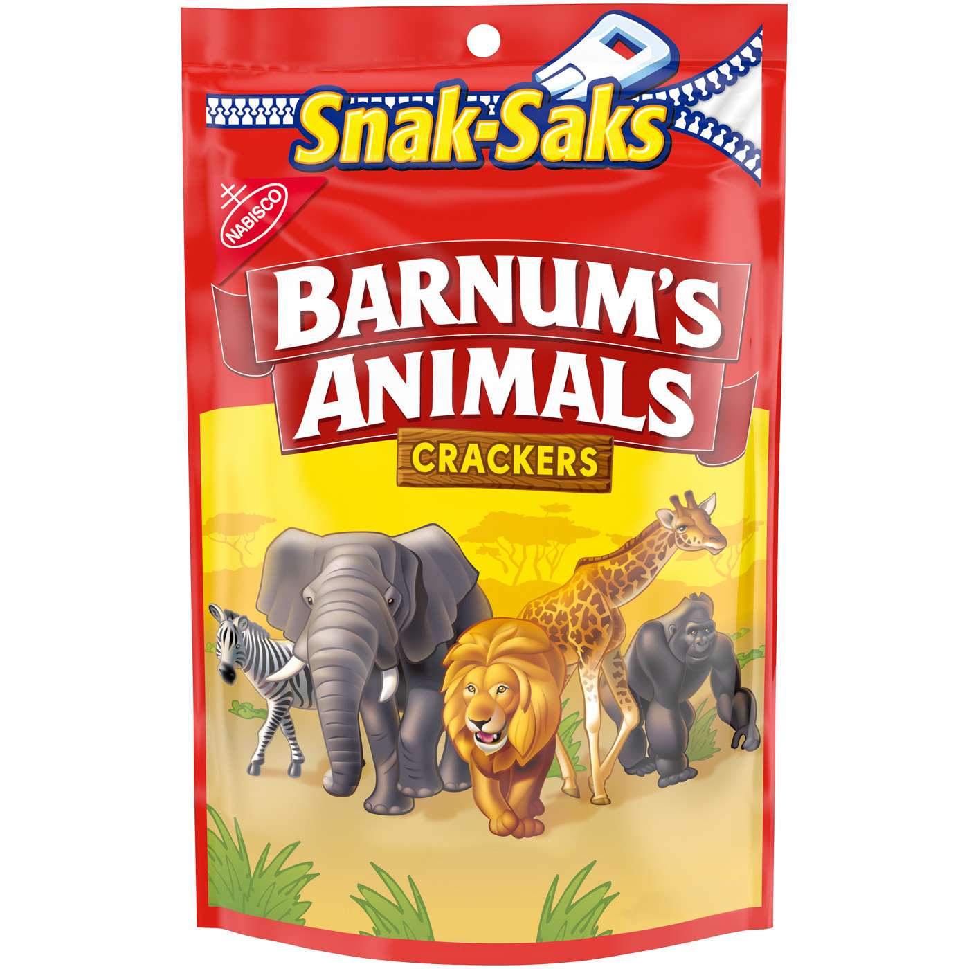 Barnums Animal Crackers Snak-Saks; image 1 of 2