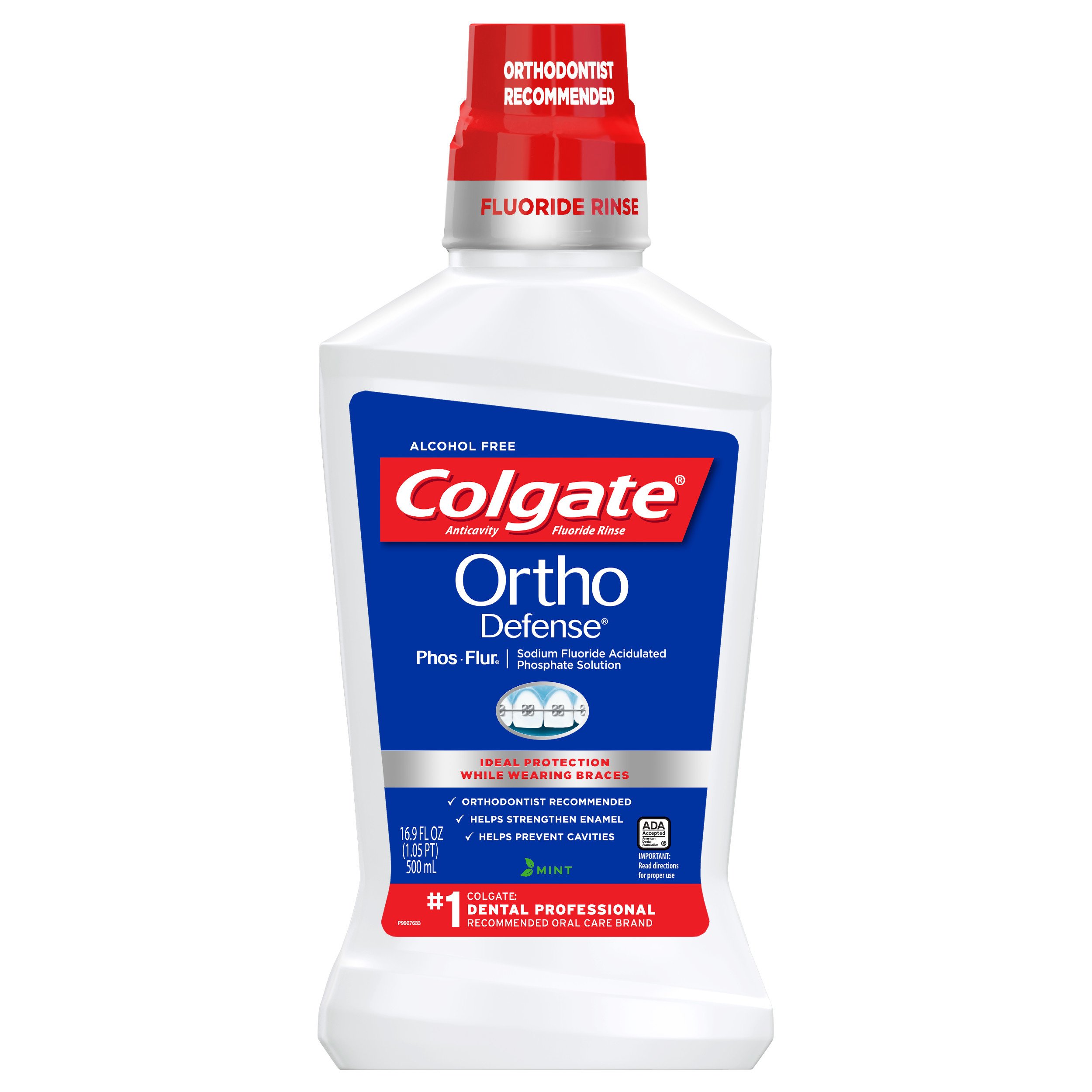 Colgate Phos-Flur Ortho Defense Mint Oral Rinse - Shop Mouthwash at H-E-B