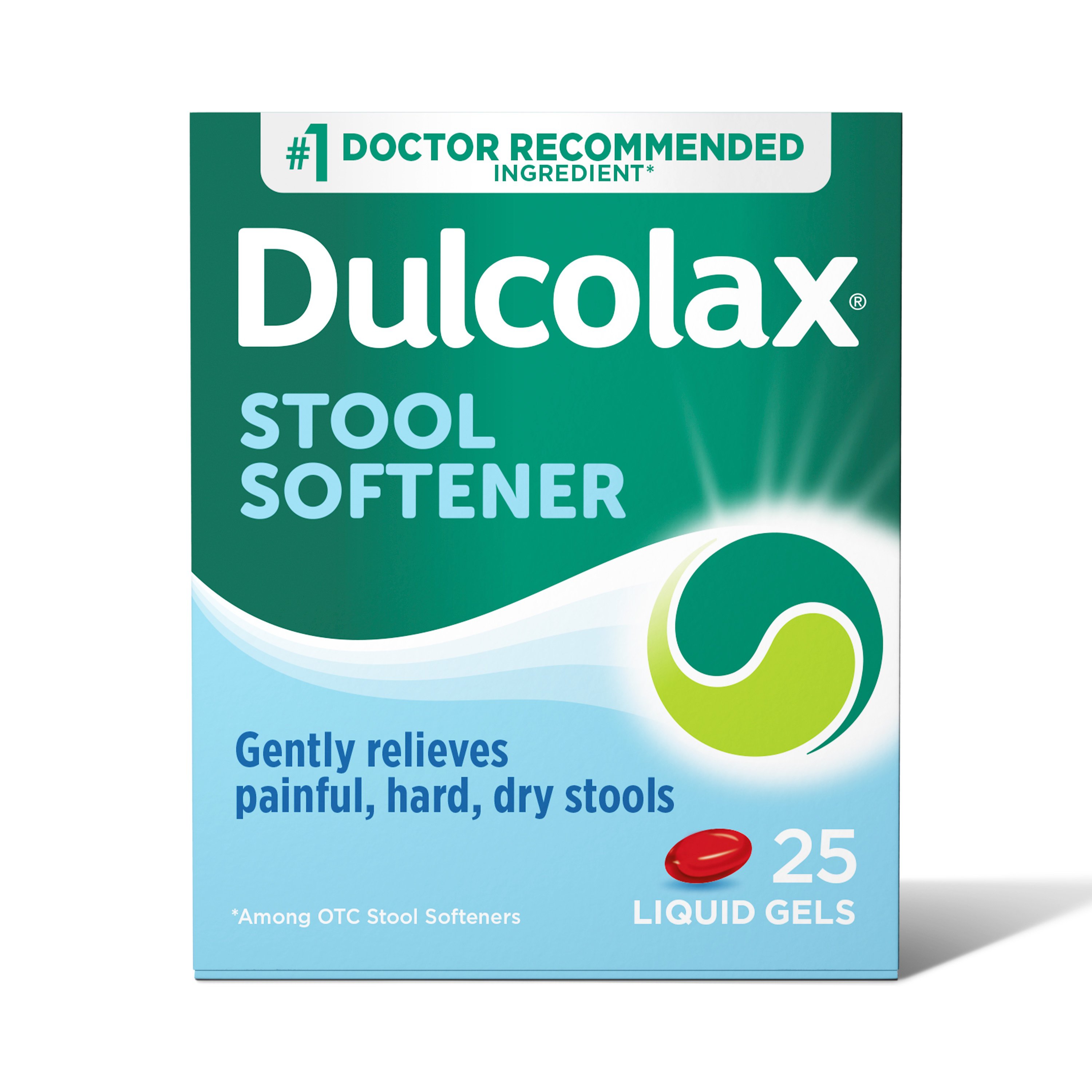 Dulcolax Stool Softener, Liquid Gels Gentle Relief - Shop Digestion & Nausea  at H-E-B