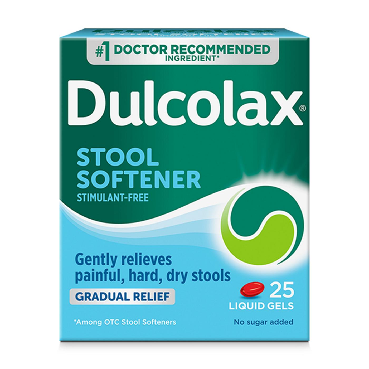 Dulcolax Stool Softener Liquid Gels; image 1 of 12