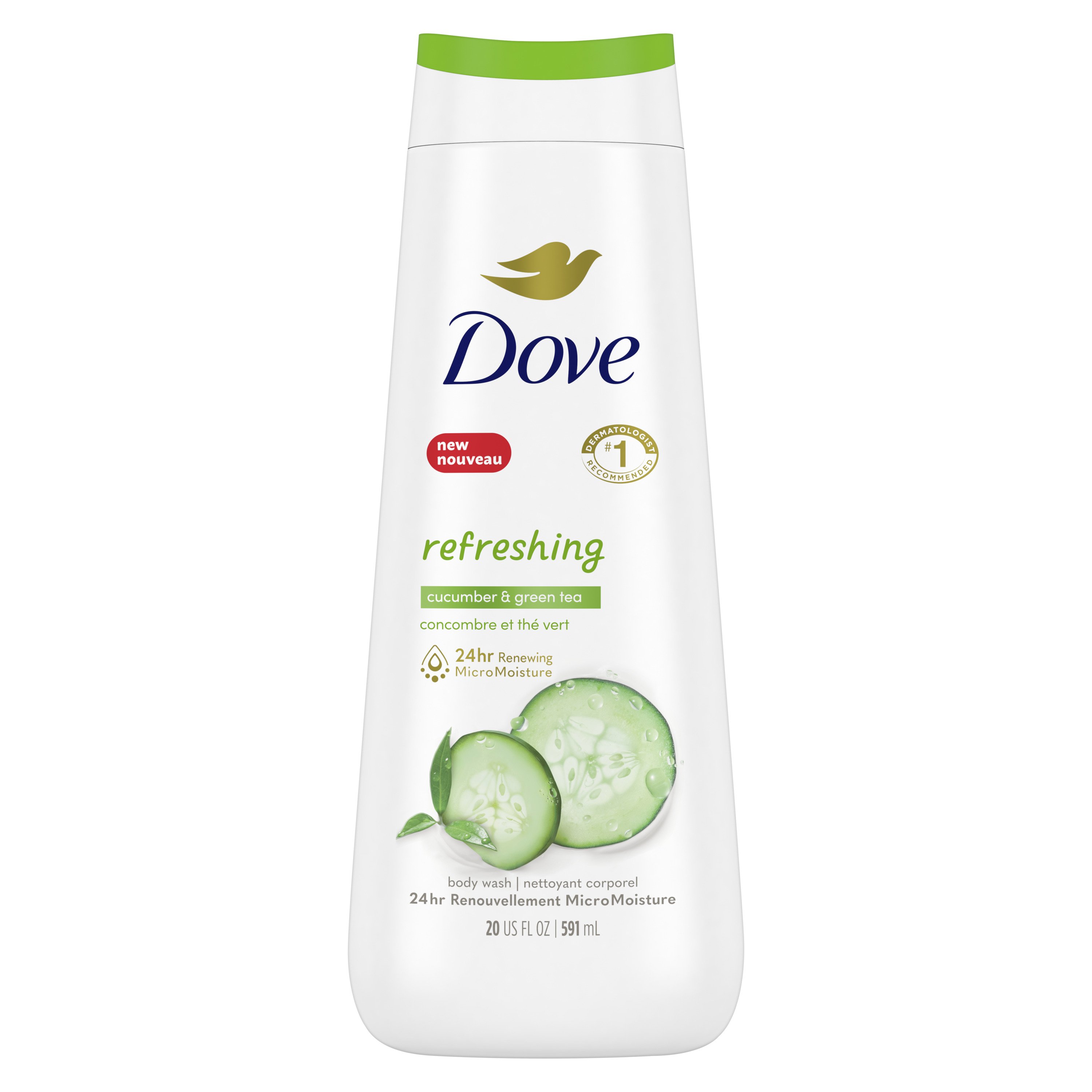 Dove Body Wash Refreshing Cucumber and Green Tea Shop Body Wash at H-E-B