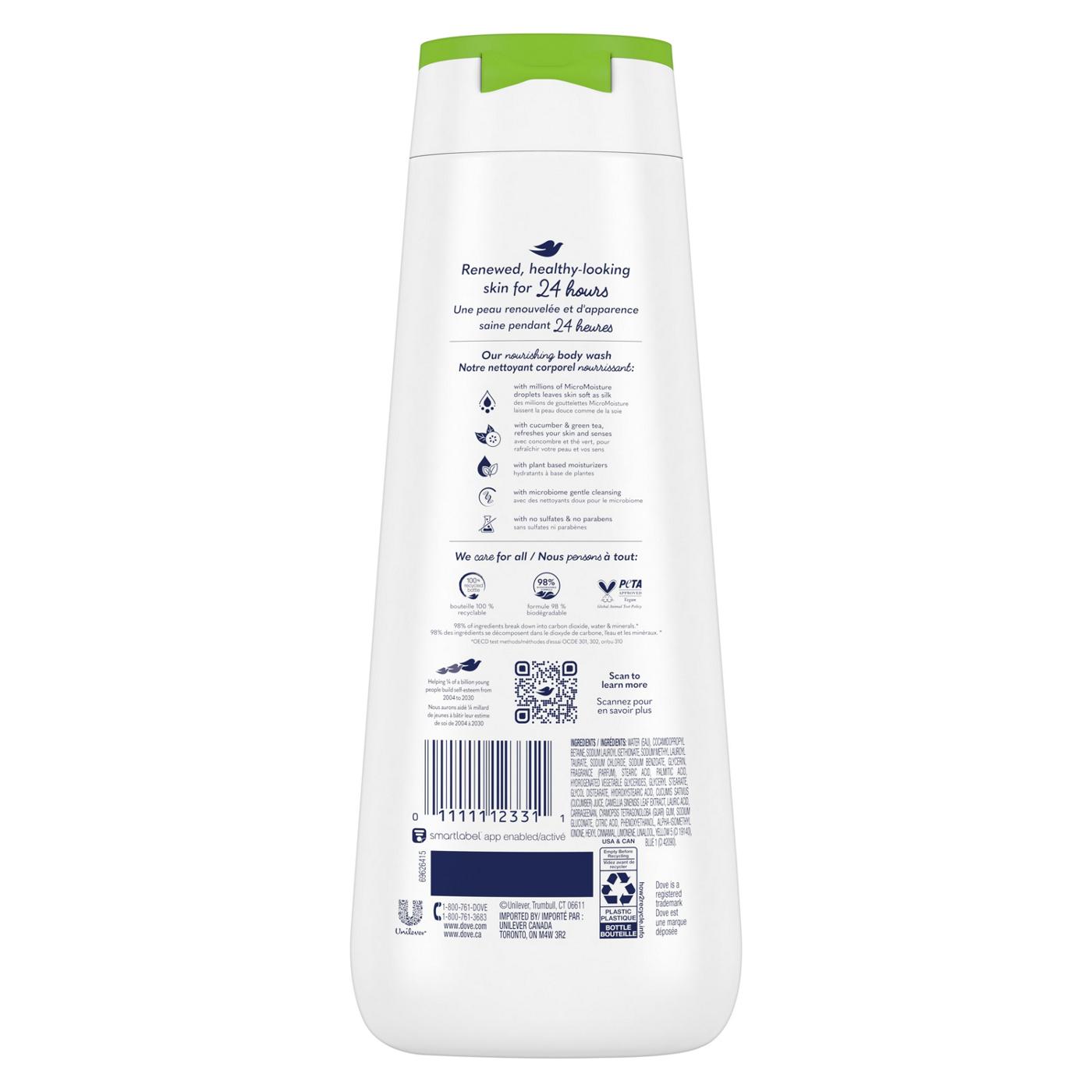 Dove Refreshing Body Wash - Cucumber and Green Tea; image 4 of 4