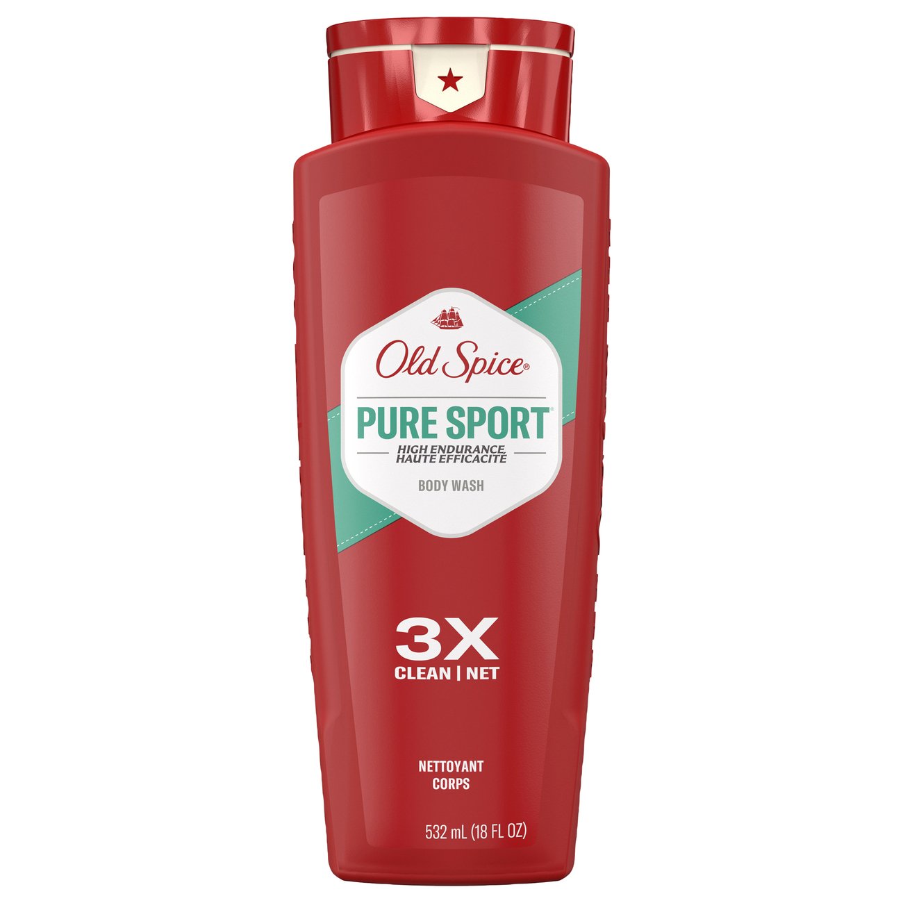 Old Spice Pure Sport Body Wash - Shop Cleansers & Soaps at H-E-B