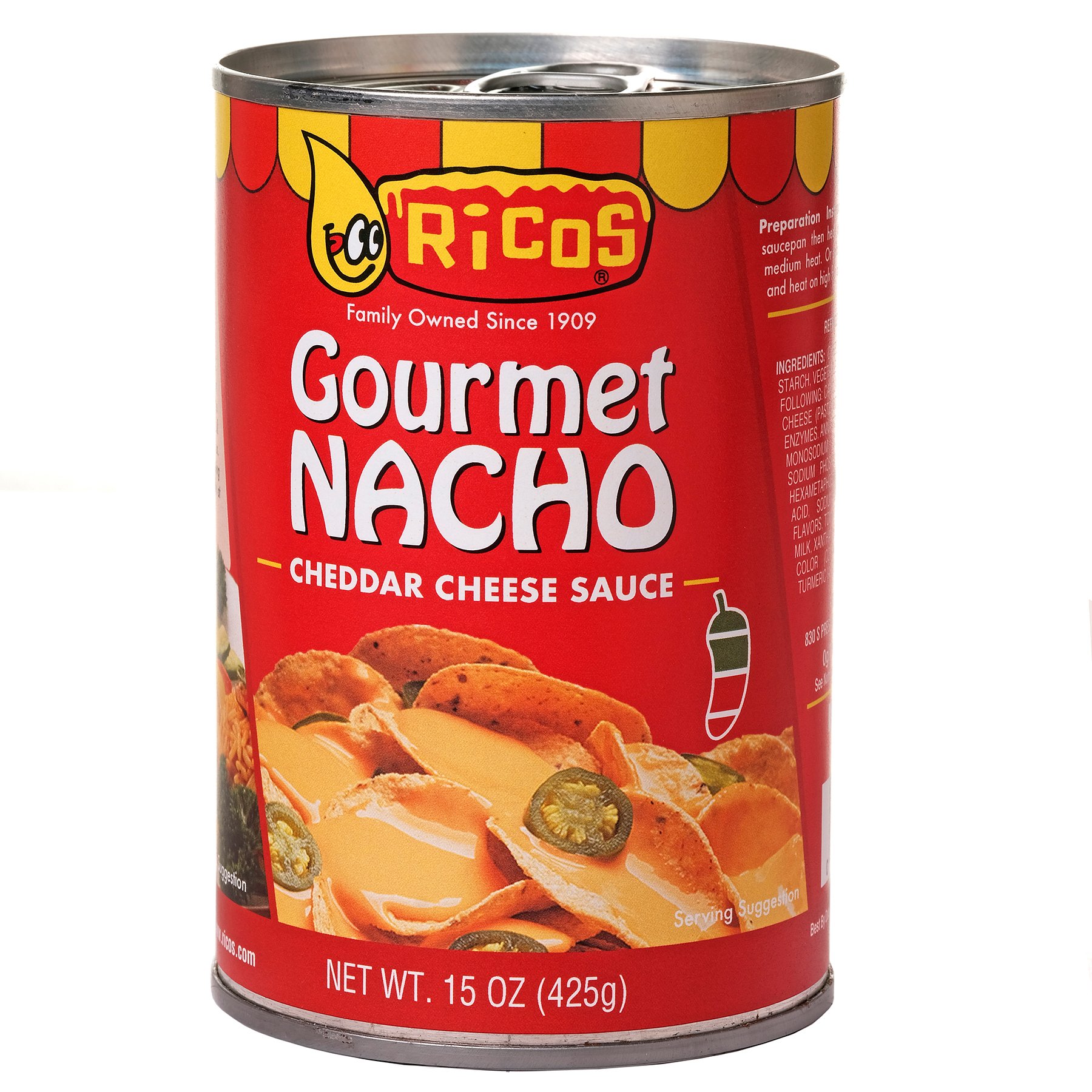 Ricos Nacho Cheese Sauce Nutrition Facts Blog Dandk