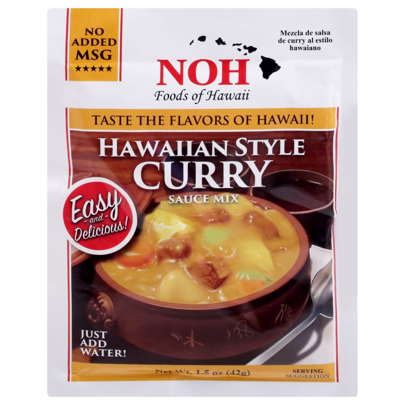 NOH of Hawaii Hawaiian Style Curry Sauce Mix Shop Cooking Sauces at HEB