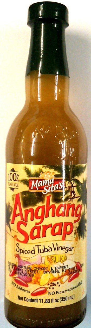 Mama Sitas Anghang Sarap Spiced Tuba Vingegar Shop Vinegar And Cooking Wine At H E B 0345