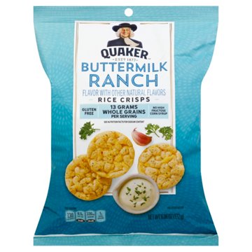 Quaker Ranch Rice Crisps, 6.06 oz