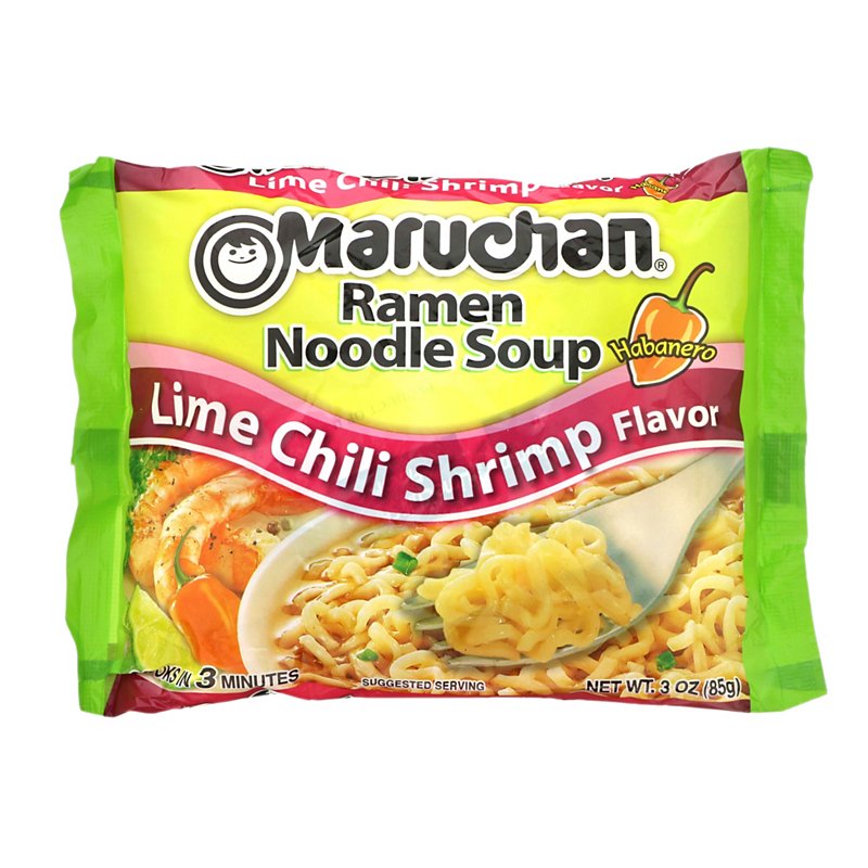 Maruchan Lime Chili Shrimp Flavor Ramen Noodle Soup - Shop Soups & Chili at  H-E-B