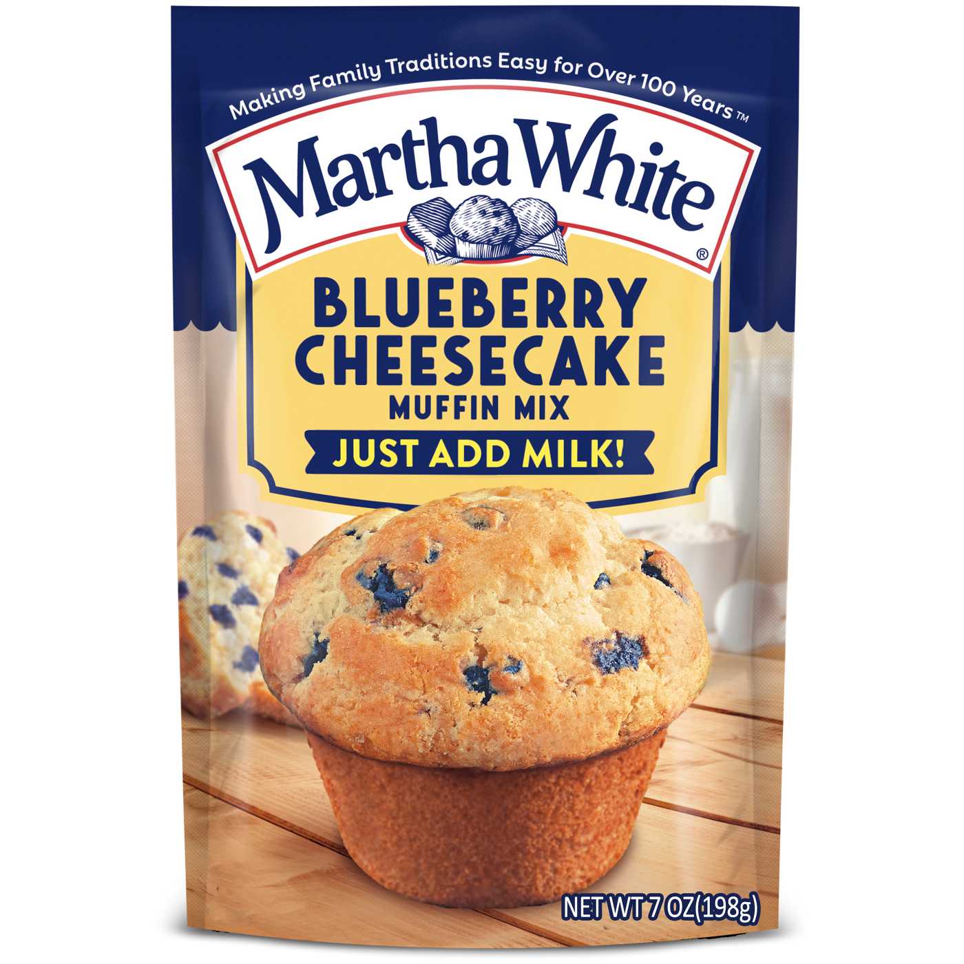Martha White Blueberry Cheesecake Muffin Mix; image 1 of 7