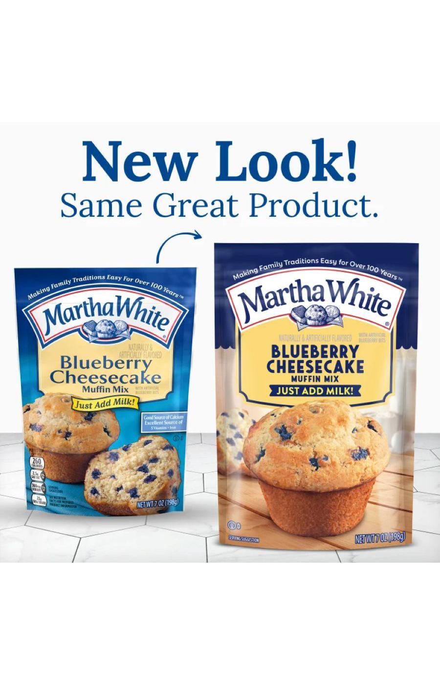 Martha White Blueberry Cheesecake Muffin Mix; image 3 of 7