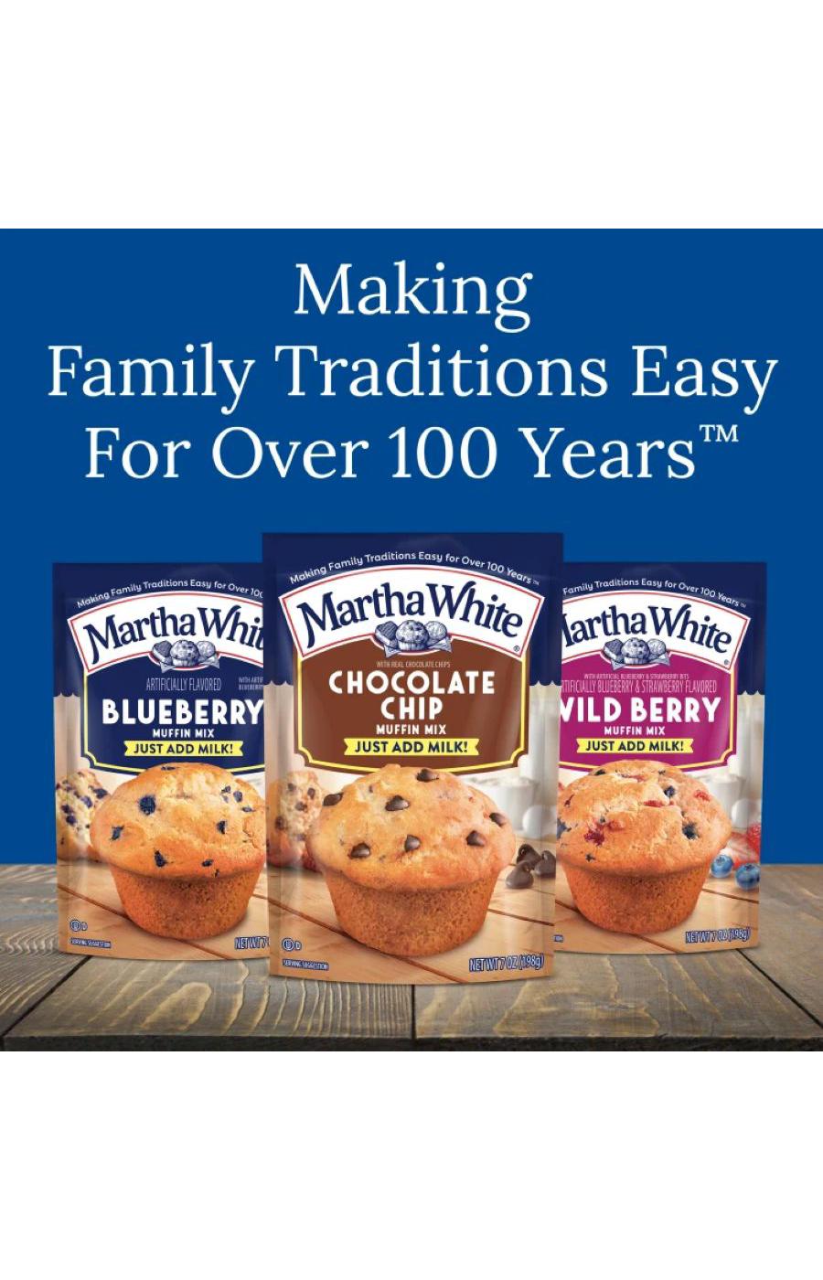 Martha White Blueberry Cheesecake Muffin Mix; image 6 of 7