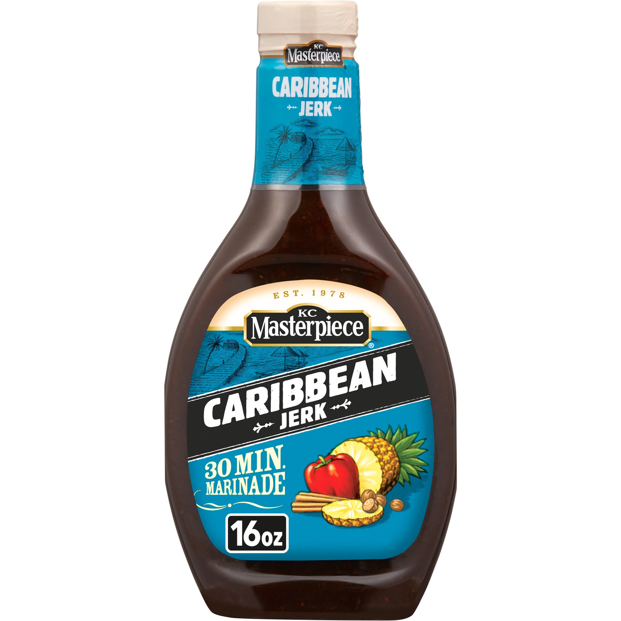 KC Masterpiece Caribbean Jerk Marinade Shop Marinades at HEB