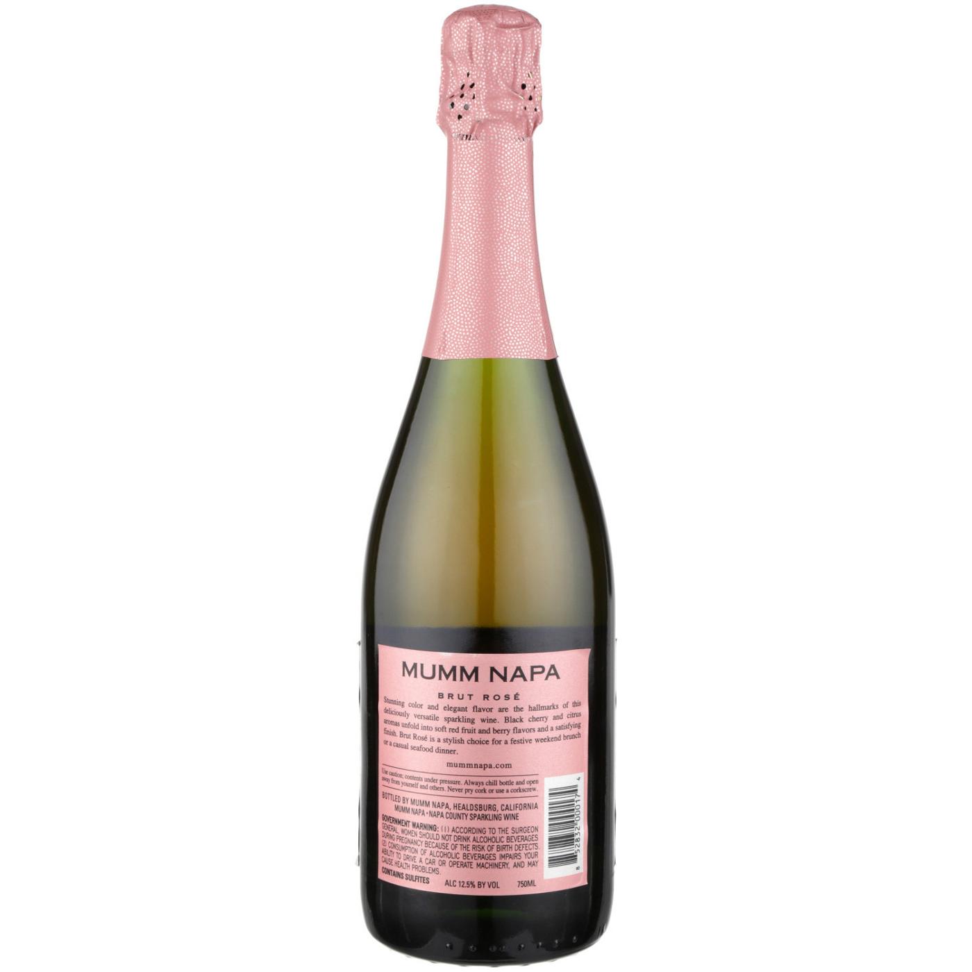 Mumm Napa Sparkling Brut Rosé; image 5 of 5