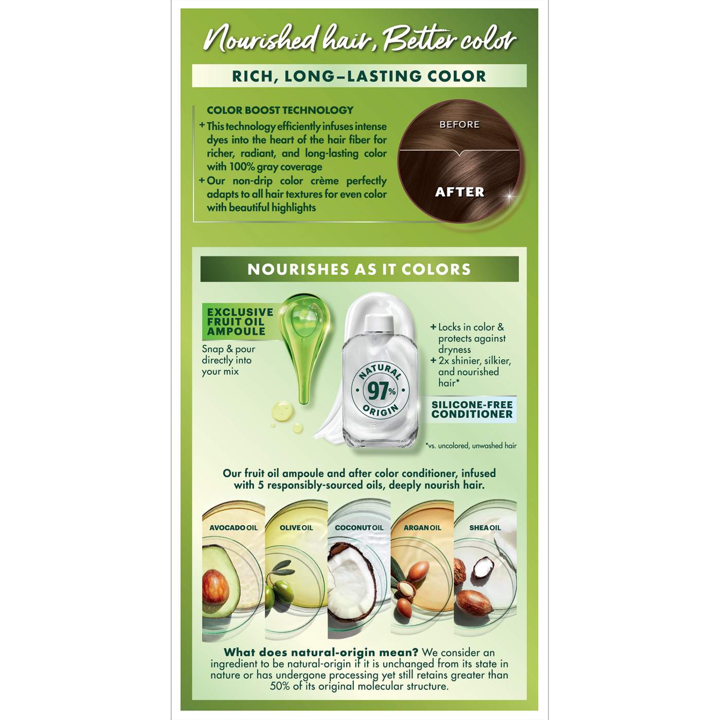 Garnier Nutrisse Nourishing Hair Color Creme - 51 Medium Ash Brown; image 3 of 5