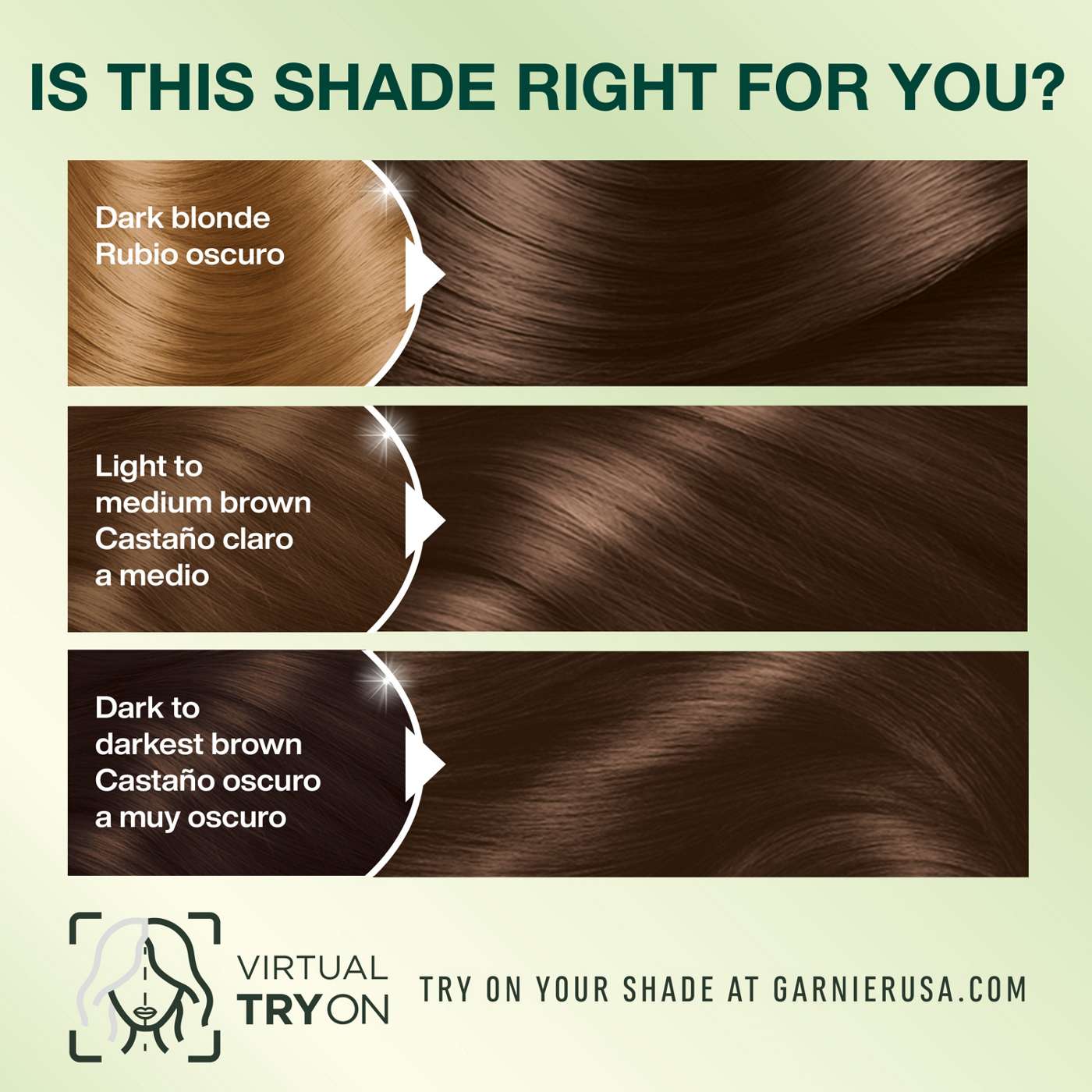 Garnier Nutrisse Nourishing Hair Color Creme - 51 Medium Ash Brown; image 4 of 6