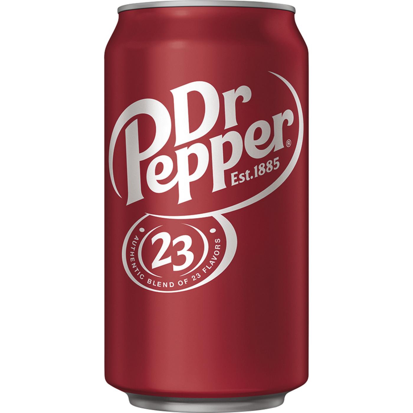 Dr Pepper Soda 12 oz Cans; image 6 of 7