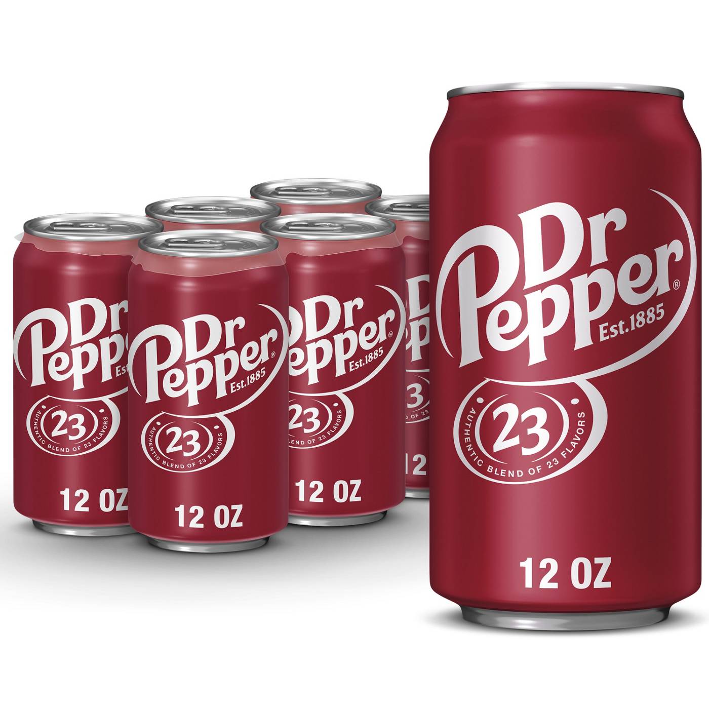 Dr Pepper Soda 12 oz Cans; image 7 of 7