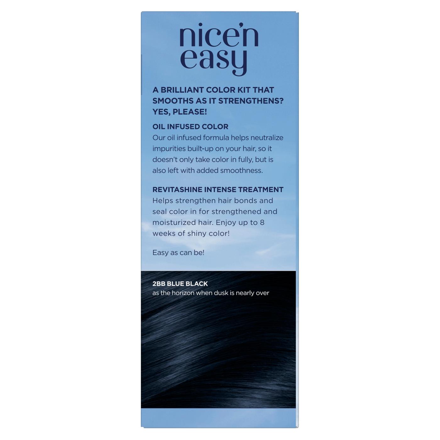 Clairol Nice 'N Easy Permanent Hair color - 2BB Blue Black; image 7 of 10