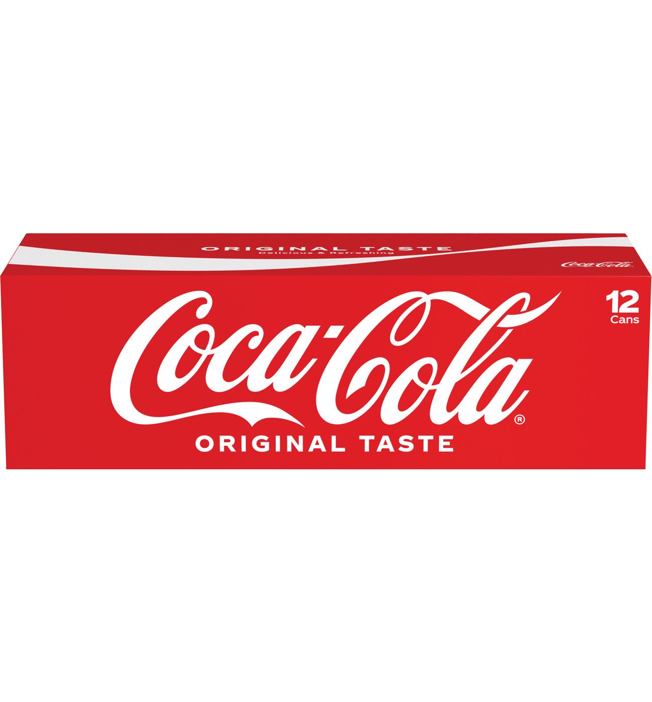 Coca-Cola Soda Soft Drink Fridge Pack 12 pk Cans; image 1 of 9