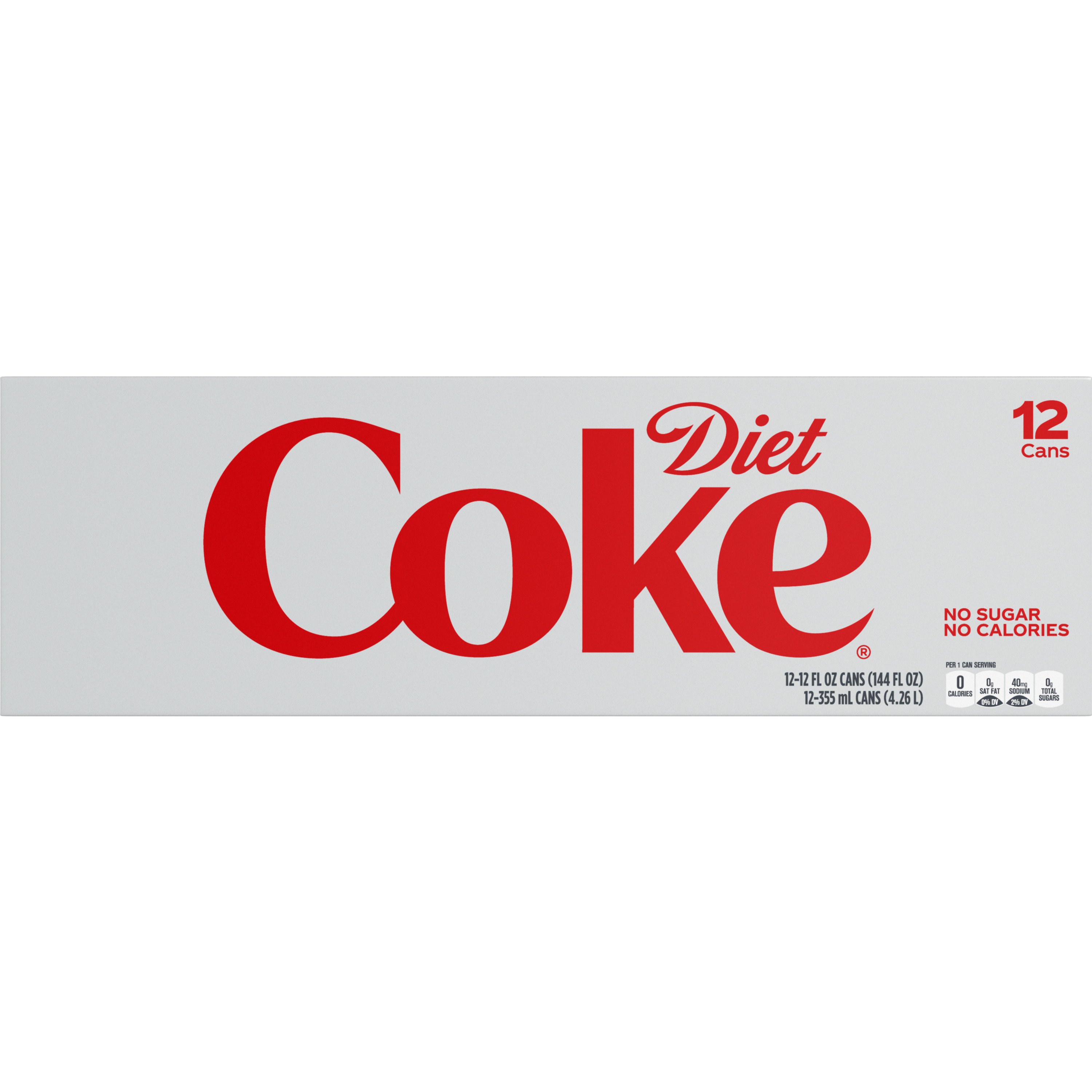 Coca-Cola Zero Sugar Coke 12 oz Cans - Shop Soda at H-E-B