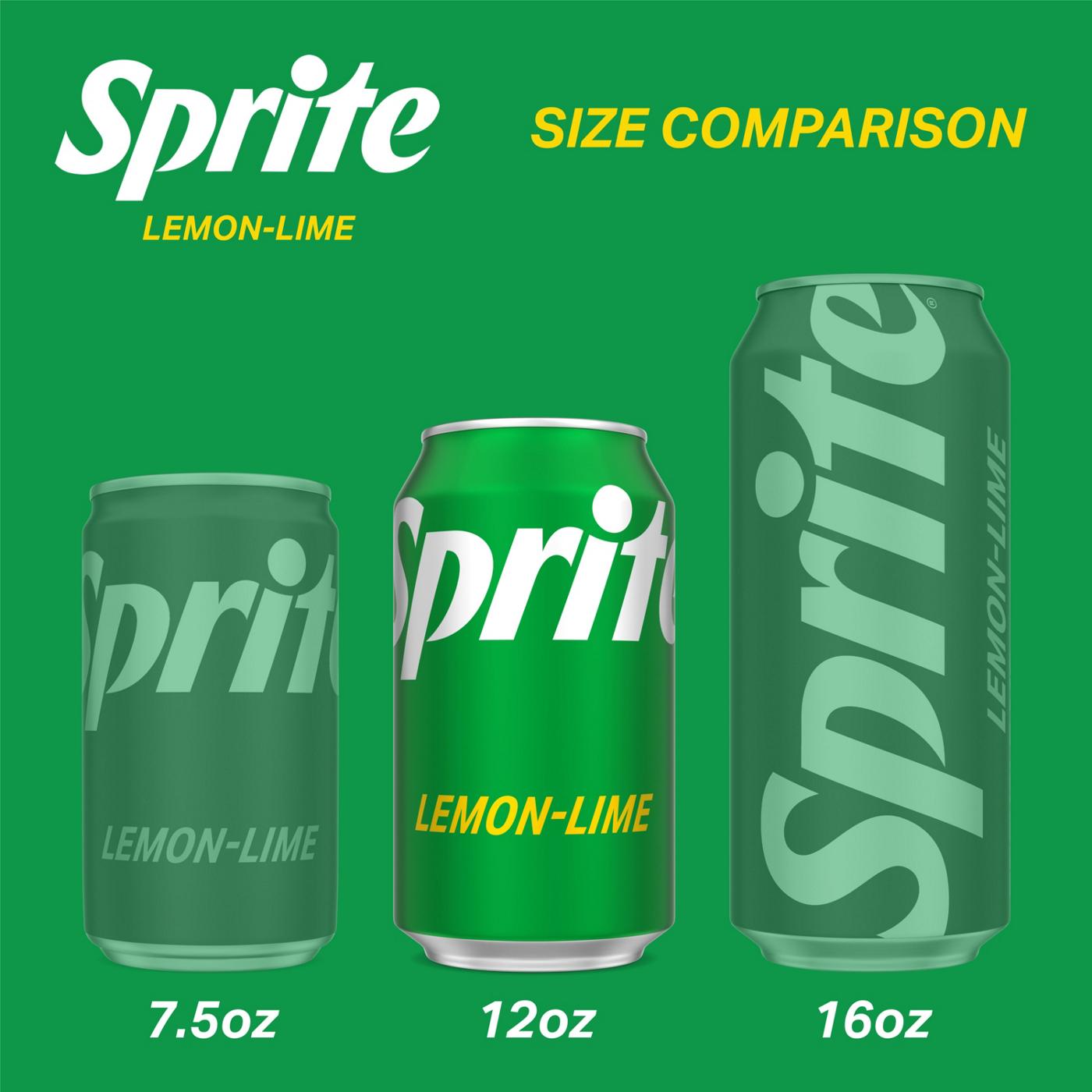 Sprite Lemon Lime Soda Soft Drinks; image 6 of 7