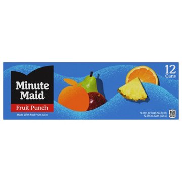 Minute Maid Fruit Punch 12 pk Cans