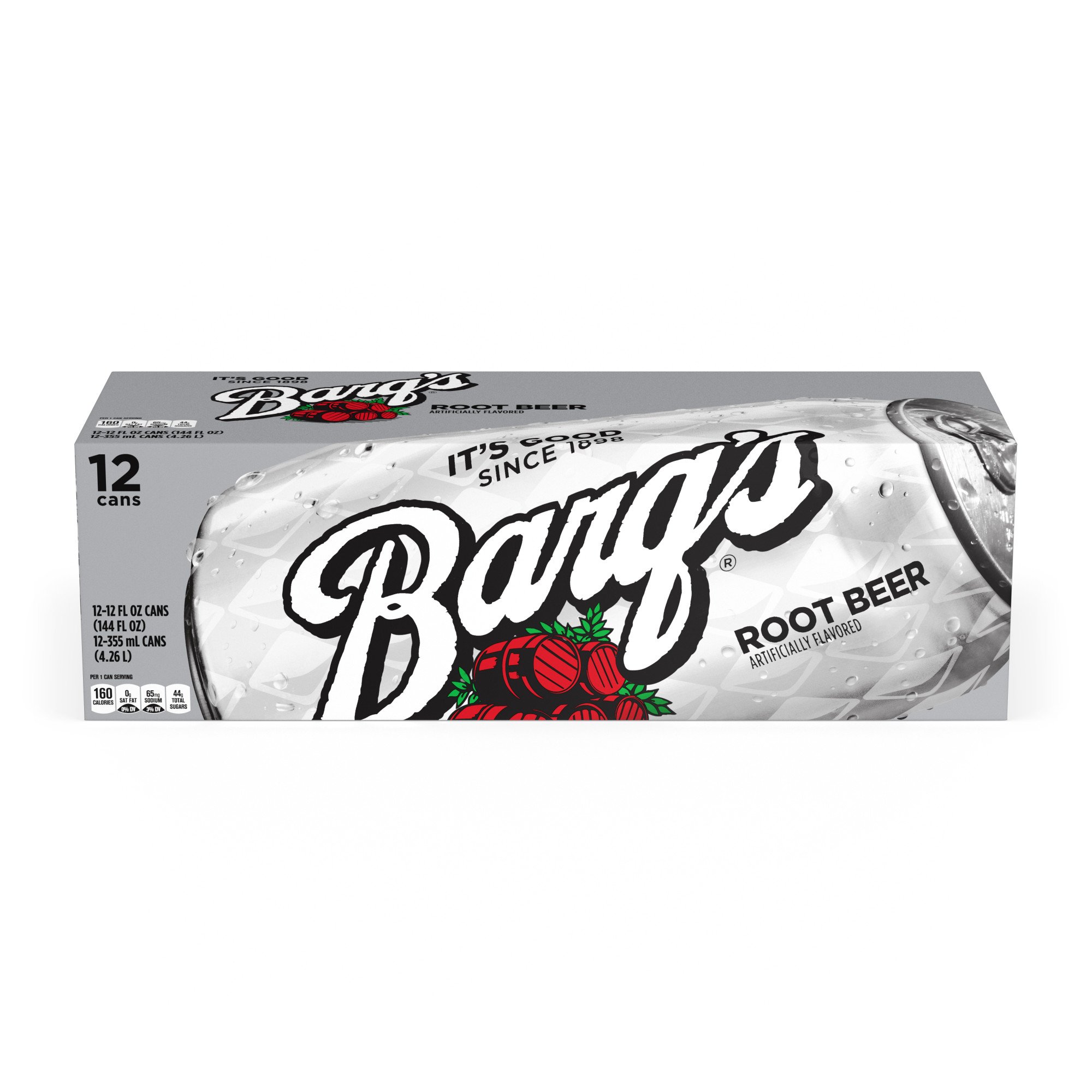 Barq's Root Beer 12 oz Cans - Shop Soda at H-E-B