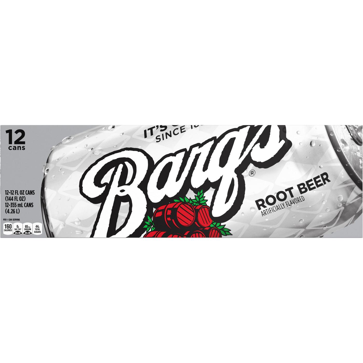 Barq's Root Beer 12 oz Cans; image 2 of 3