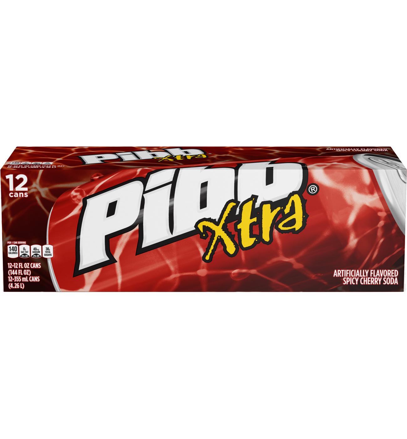 Pibb Xtra Fridge Pack Soda Soft Drink 12 pk Cans; image 1 of 7